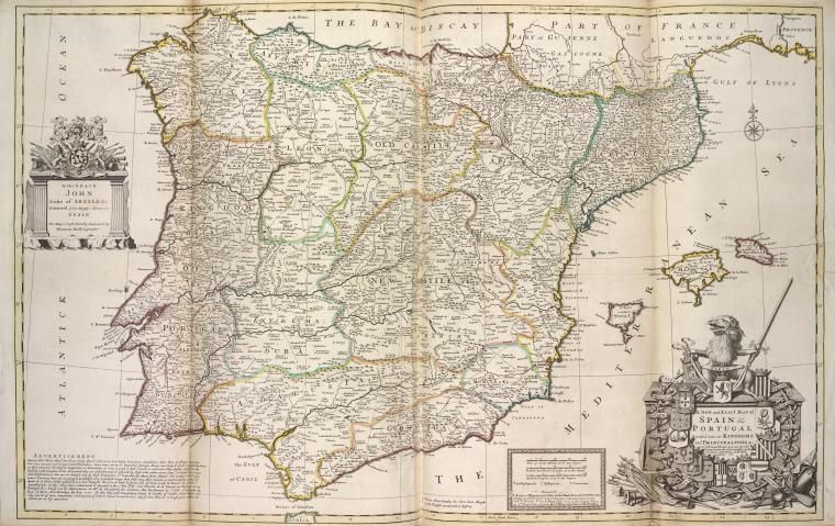 mapas historicos - España