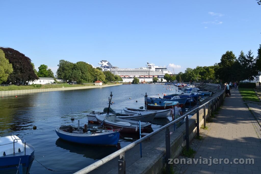 Como llegar a Warnemunde desde el puerto