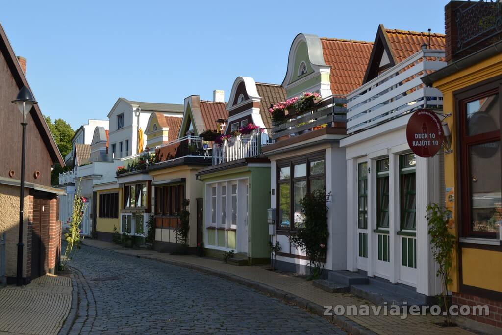 casas de colores Warnemunde