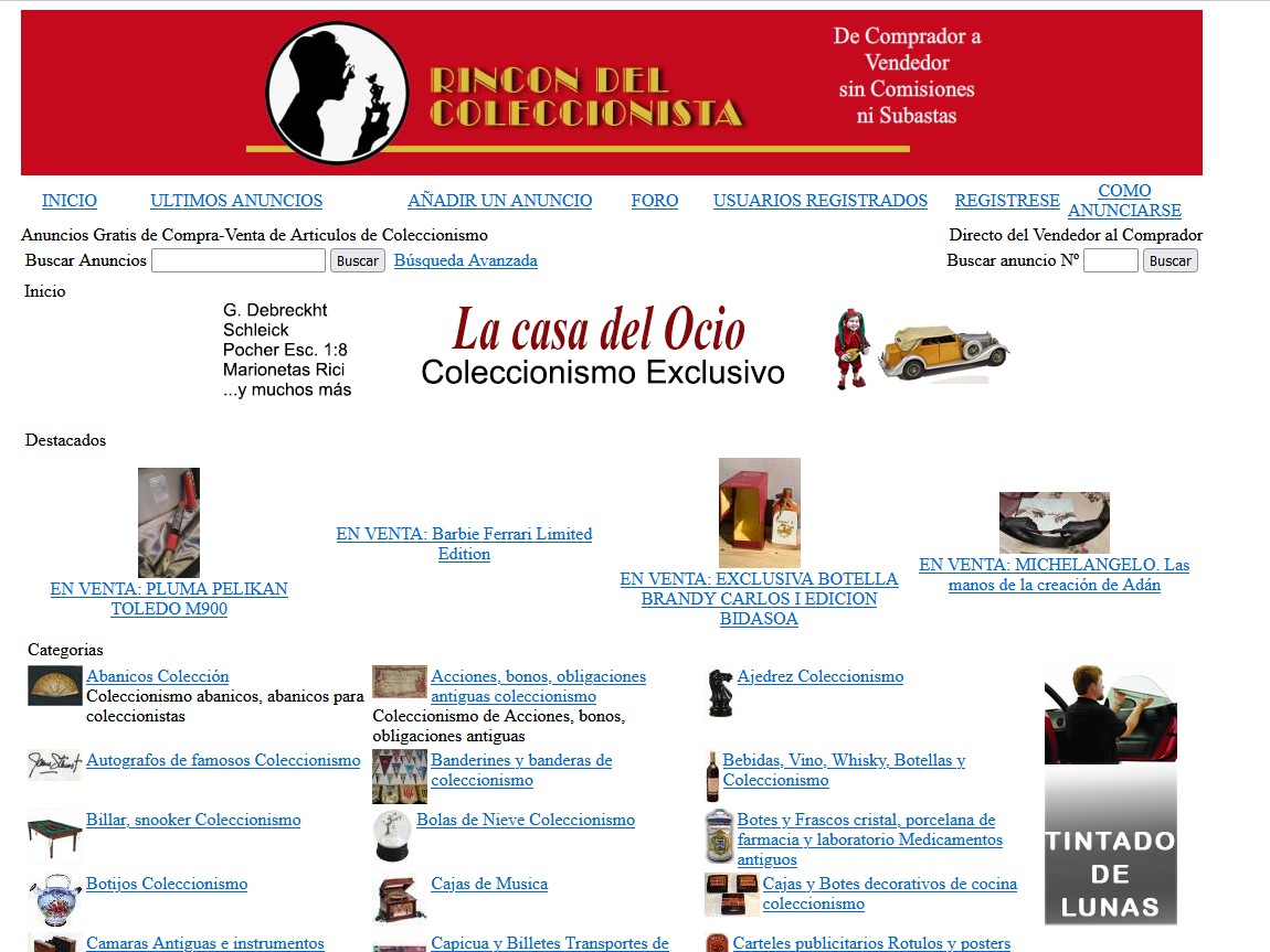 rincon del coleccinista