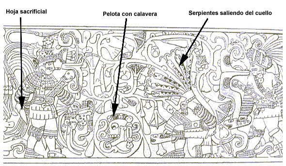 Chichén Itzá relieve
