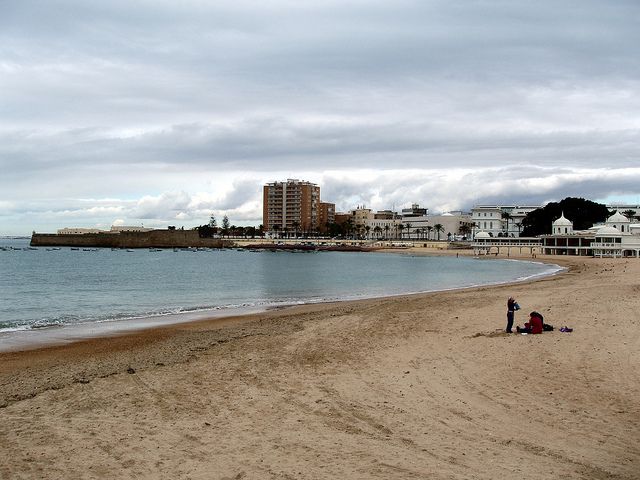 Playa La caleta Cadiz