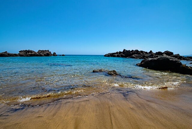 Playa Chica en Puerto del Carmen, Lanzarote