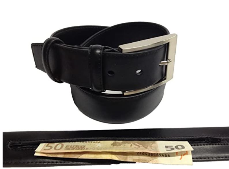 donde esconder el dinero cuando viajas