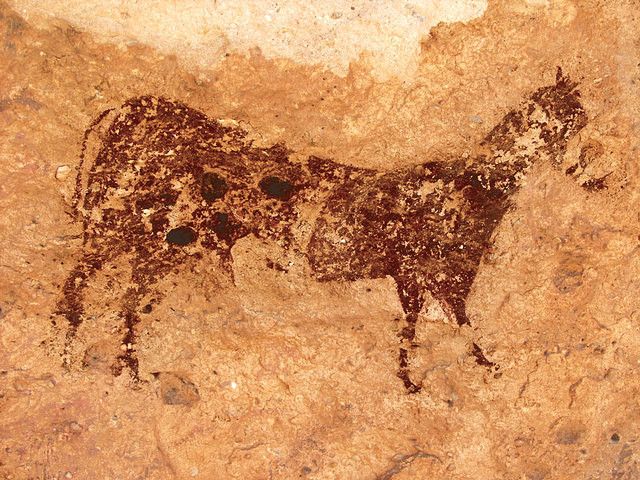 pinturas rupestres de minateda albacete con niños