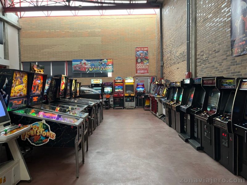 El Templo del Arcade museo recreativo madrid