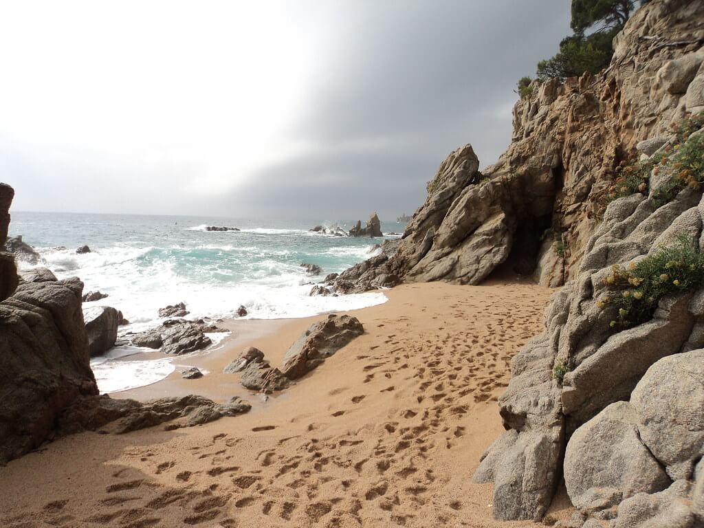 Blanes playa Sa Boadella