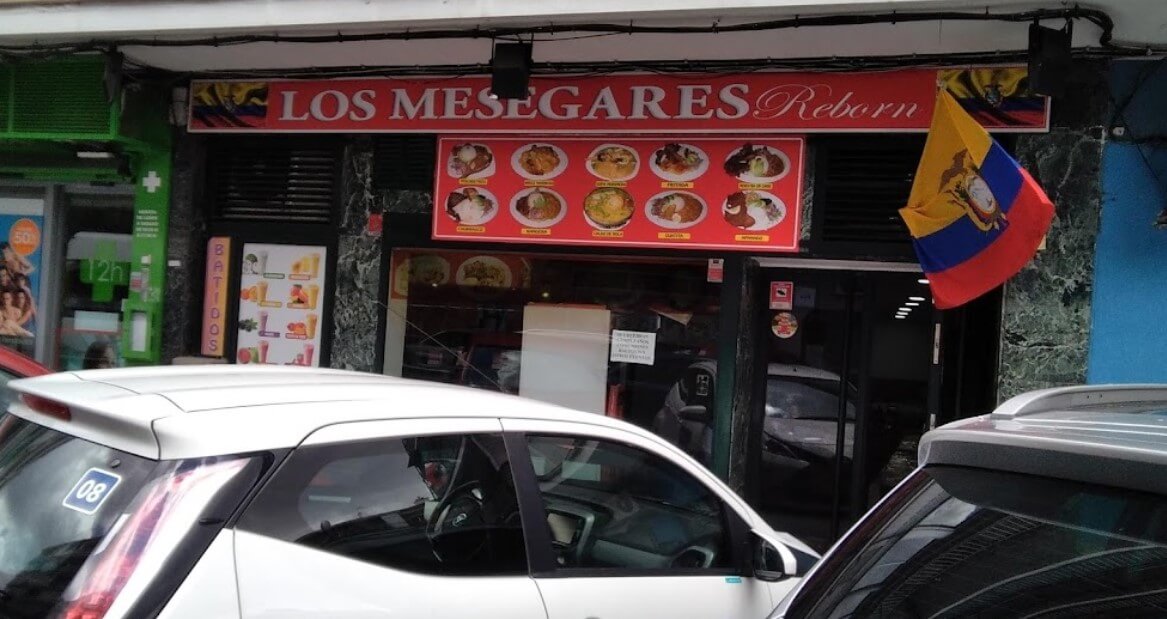 Los Mesegares restaurante cocina ecuatoriana Madrid