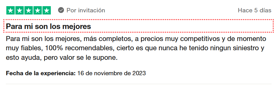 opiniones