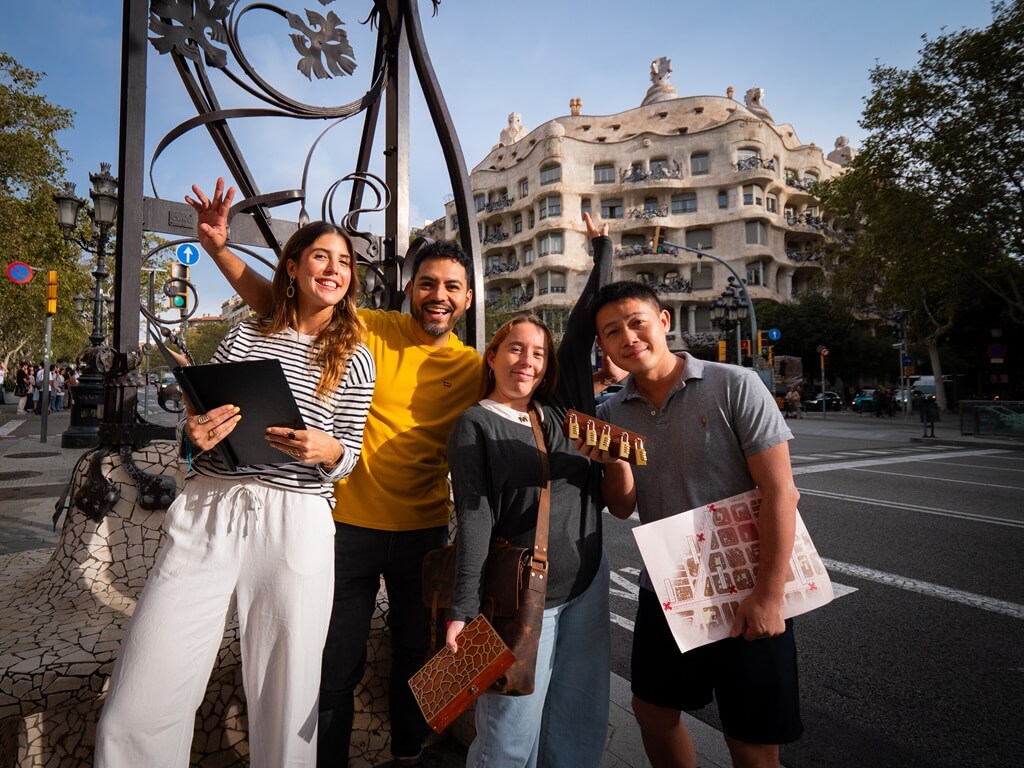Street Escape Gaudi y el tesoro escondido grupo