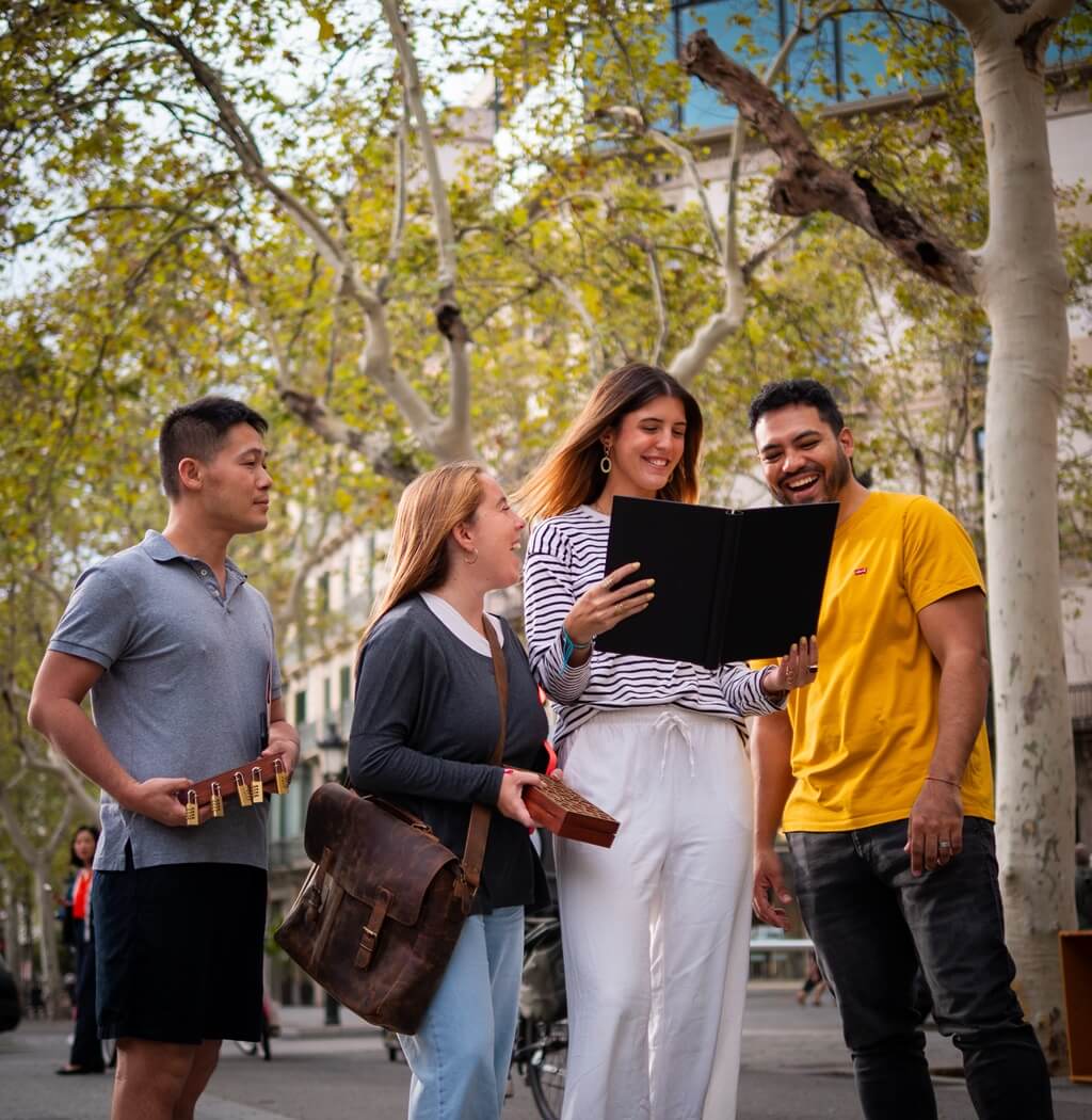 Street Escape Gaudi y el tesoro escondido pistas
