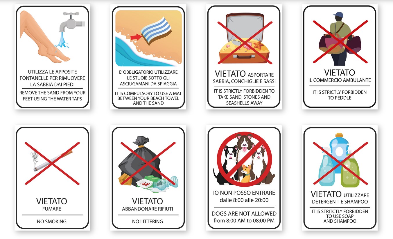 restricciones playa la pelosa