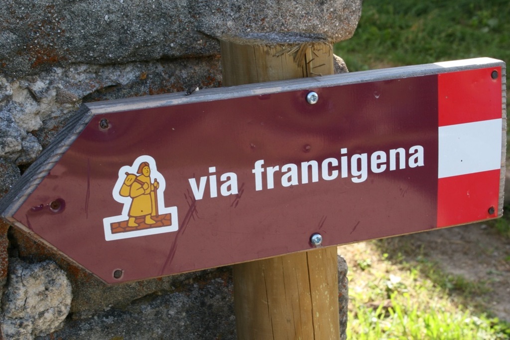 via francigena cartello