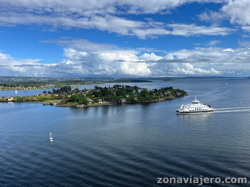Nakholmen isla fiordo oslo