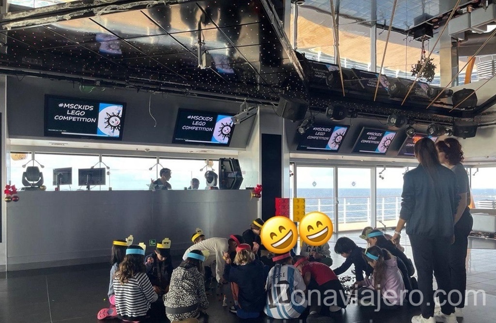 Zona infantil del crucero