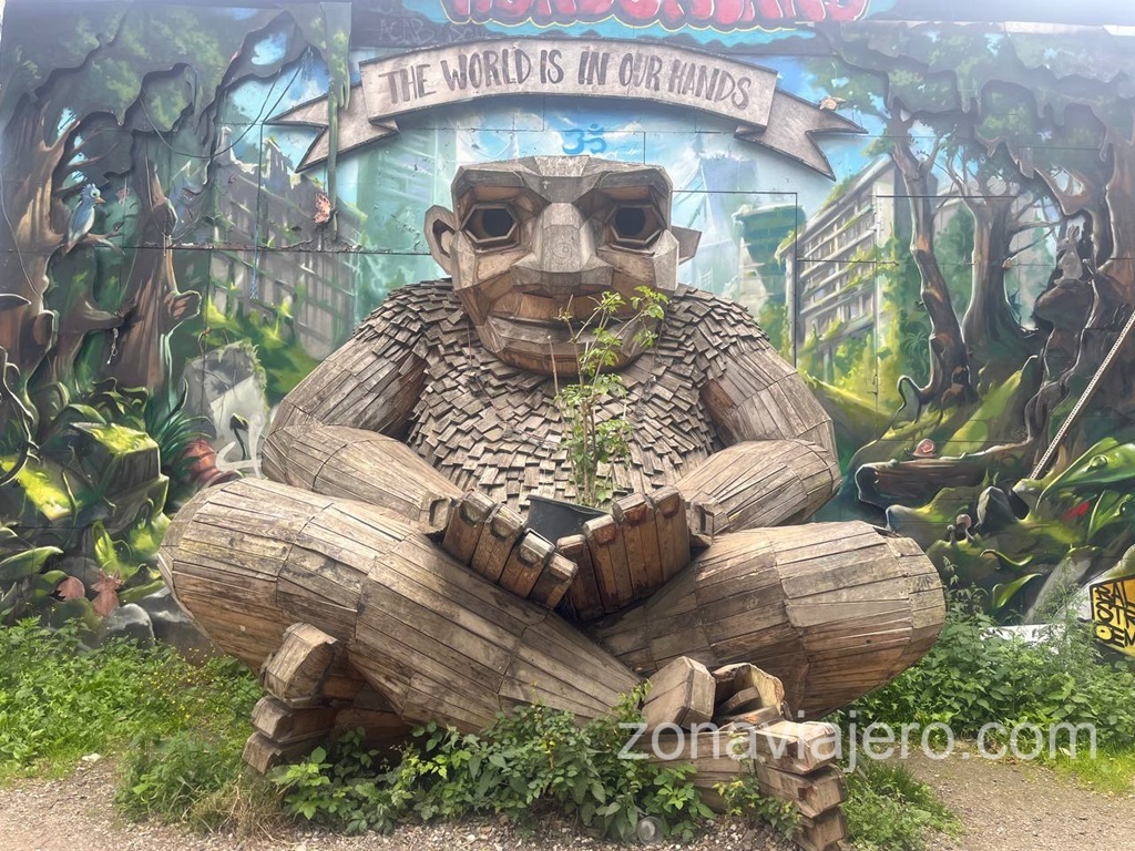 Christiania , el barrio hippie de Copenhague