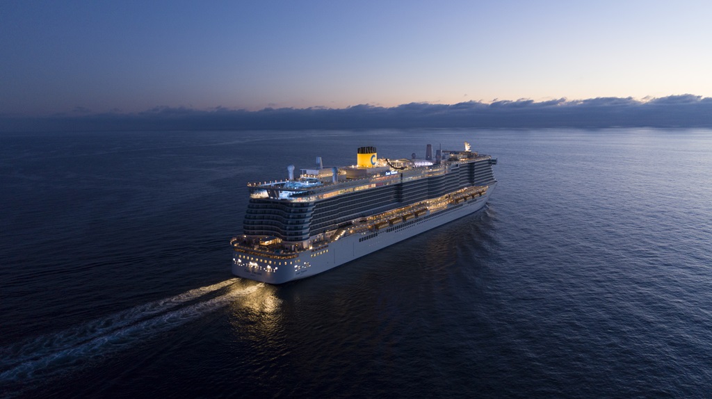 crucero costa noche