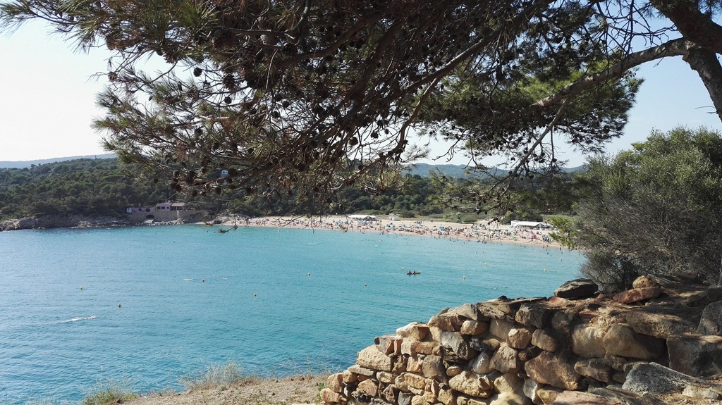 la playa de Castell