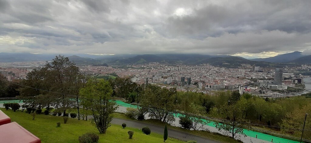 lo alto del monte Artxanda