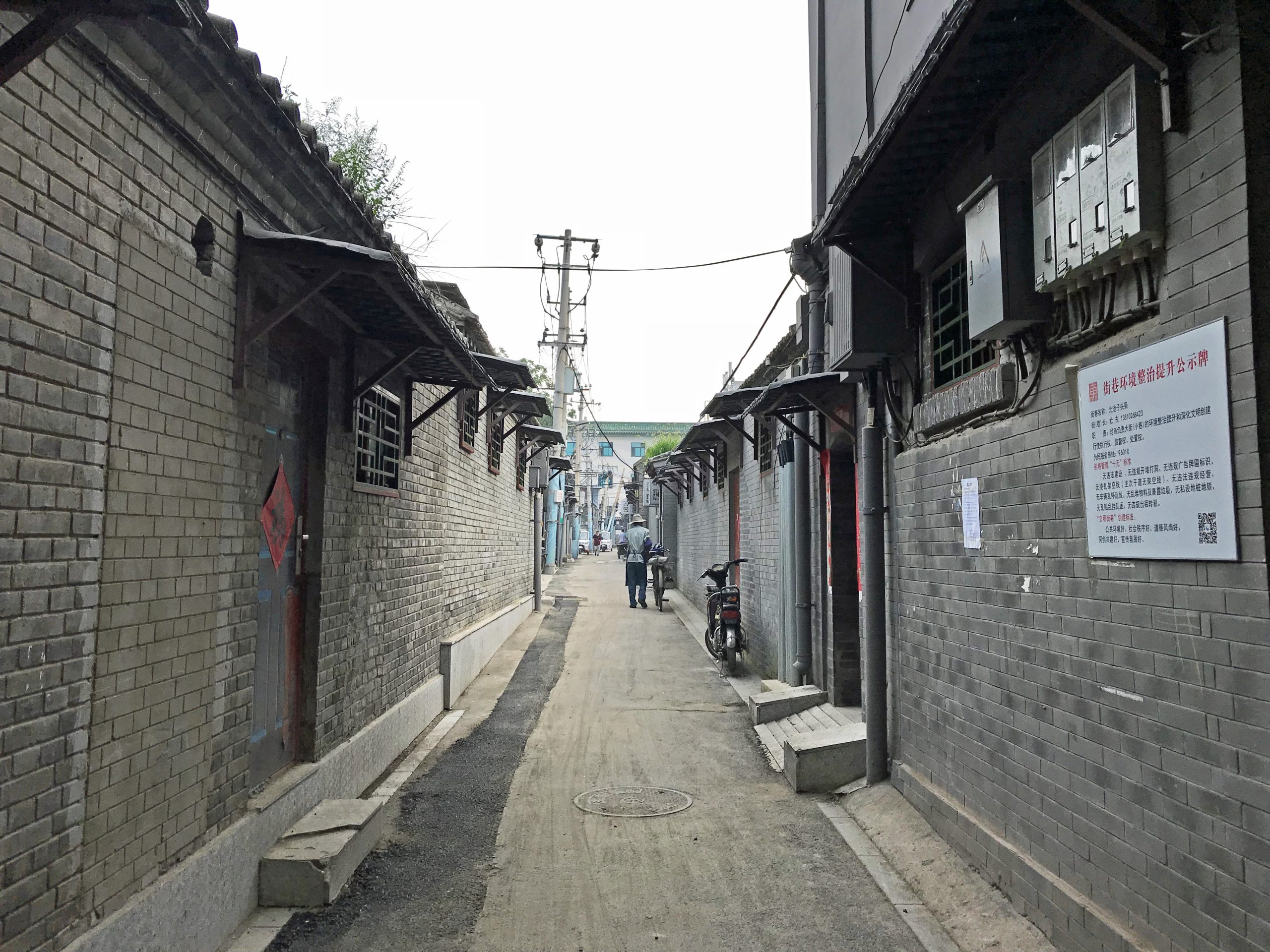 Callejones hutong en Pekín