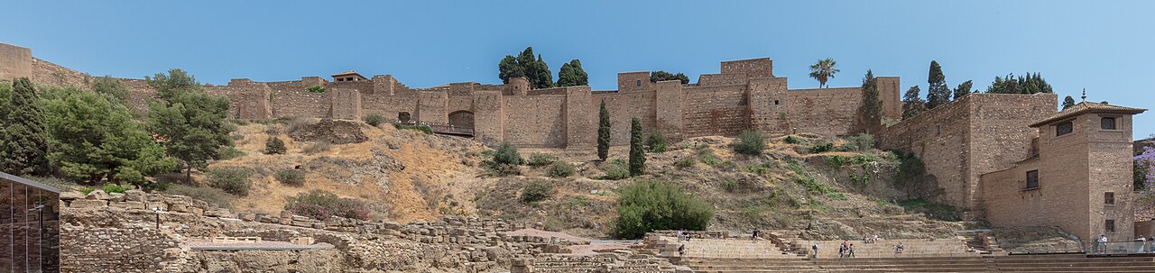 La Alcazaba de Málaga, fortaleza para visitar con niños