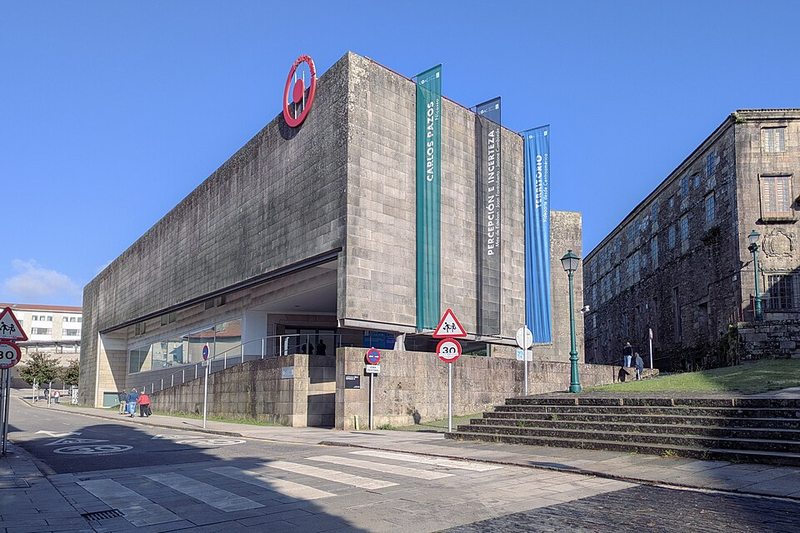 Fachada del CGAC, Centro Galego de Arte Contemporánea, Santiago de Compostela