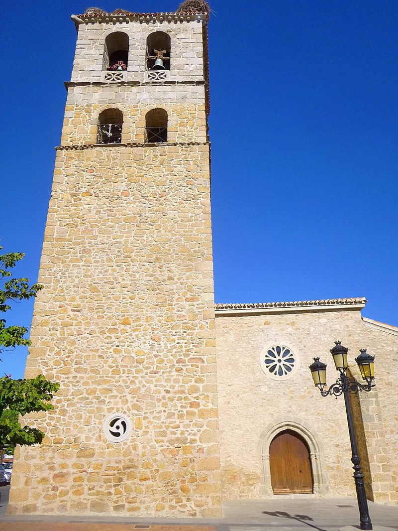 Torre e iglesia de Nuestra Señora de las Nieves en Manzanares el Real