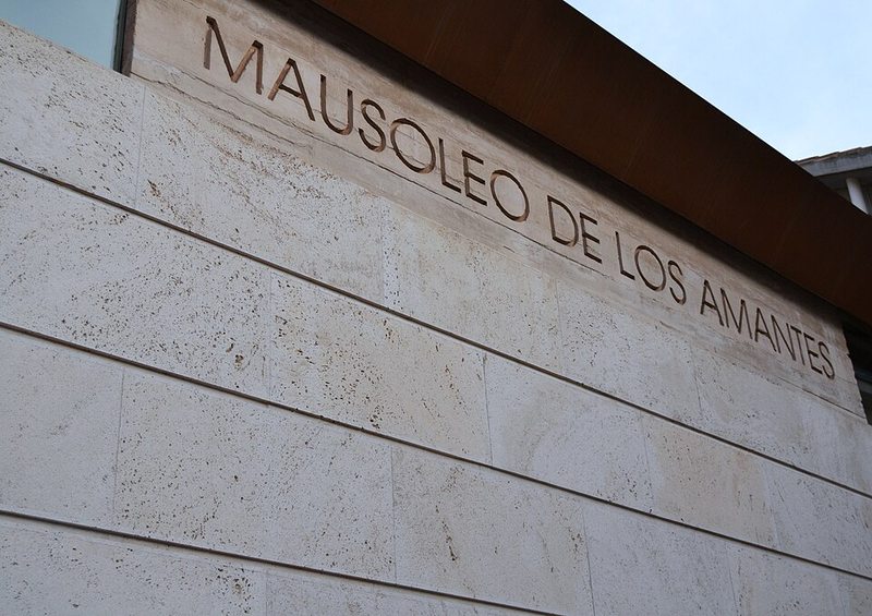 Fachada del Mausoleo de los Amantes de Teruel