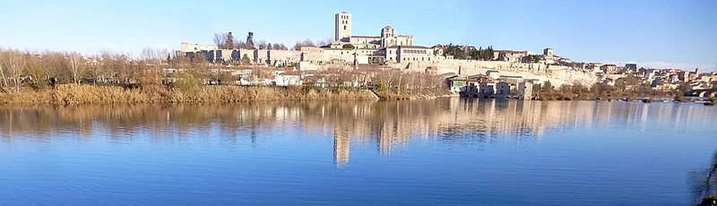 Ribera del río Duero a su paso por Zamora
