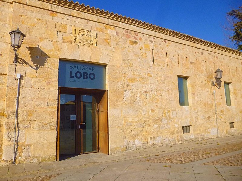 Entrada al Museo Baltasar Lobo, en el Castillo de Zamora
