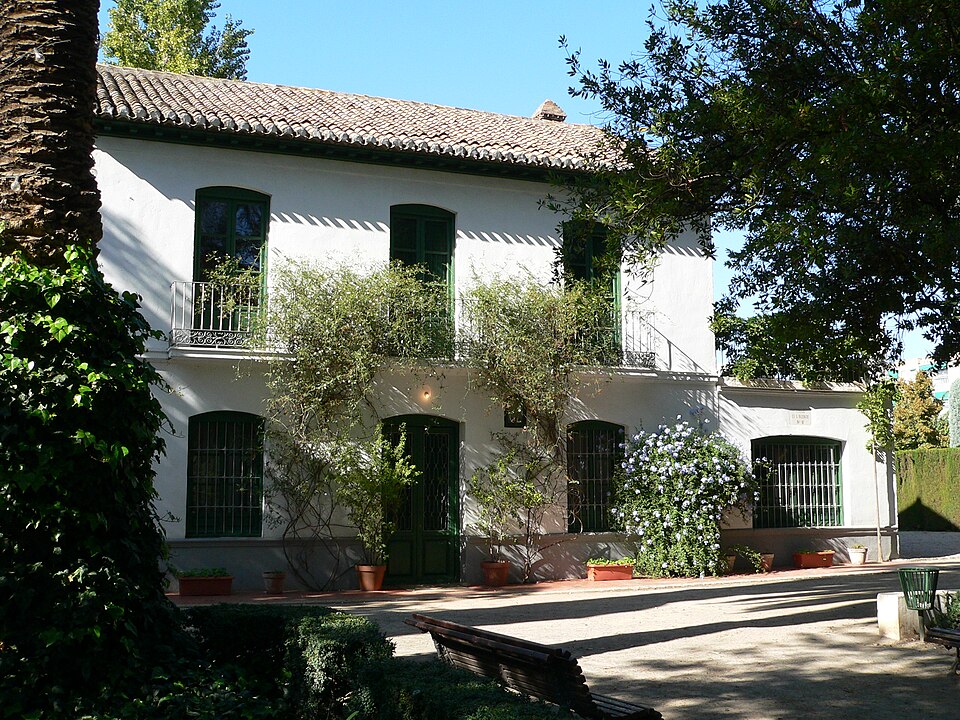 Huerta de San Vicente, casa de Lorca dentro del Parque Federico García Lorca de Granada
