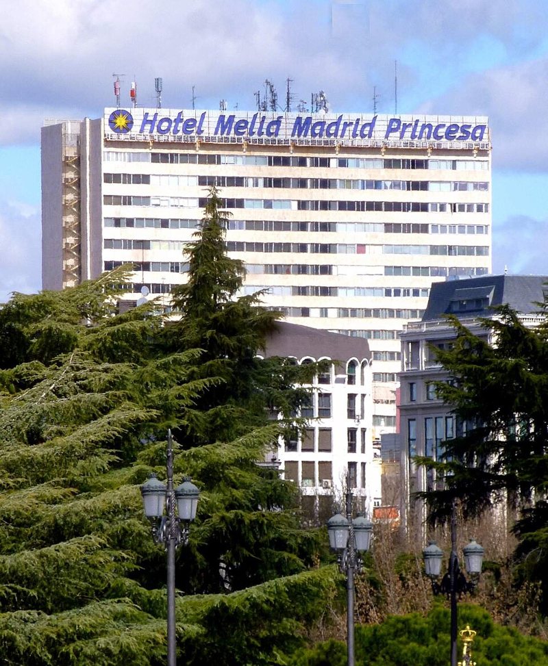 Hotel Meliá Madrid Princesa, donde está el Serena Spa con circuito familiar los domingos